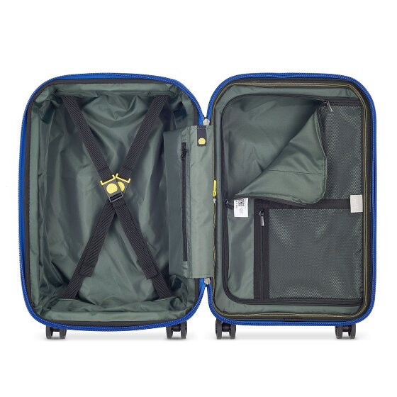 Delsey Paris Rempart Trolley 4 roues 55 cm avec soufflet d'extension