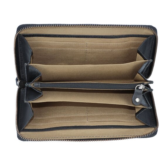 Burkely Porte-monnaie Vintage Charly cuir RFID 19 cm
