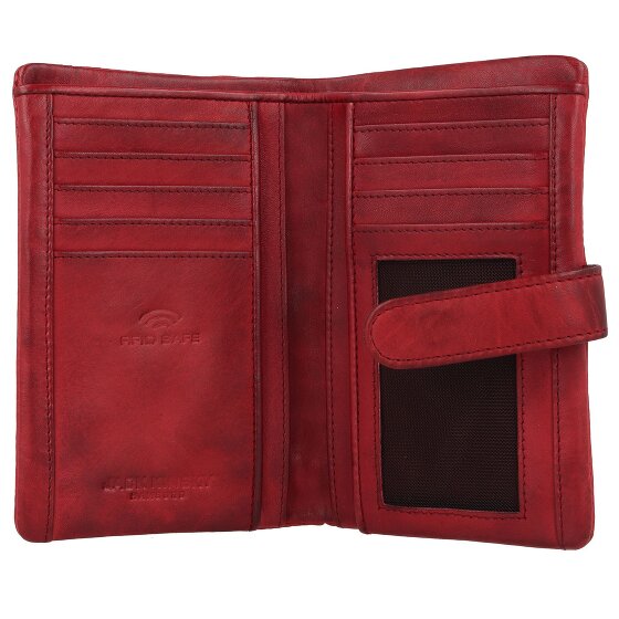Jack Kinsky Porte-monnaie Nelson RFID cuir 9,5 cm