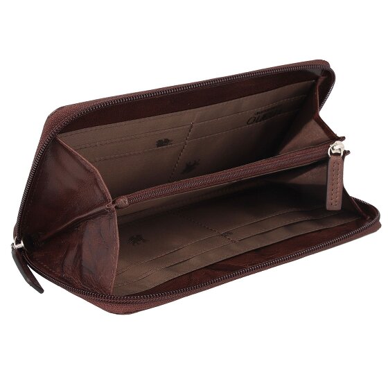 mano Donna Aurona Porte-monnaie RFID en cuir 19 cm