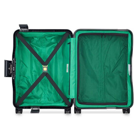 Delsey Paris x United Colors of Benetton Color Block Hardside 4-pouces trolley cabine 55 cm
