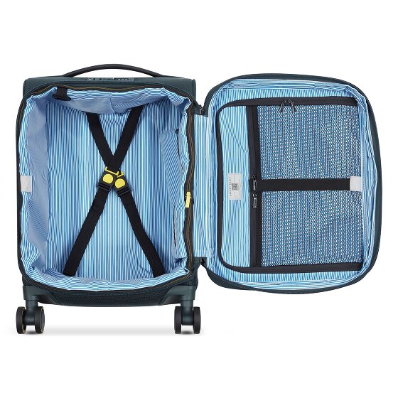 Delsey Paris Montmartre 3 4 roulettes Trolley de cabine 55 cm avec soufflet d'extension