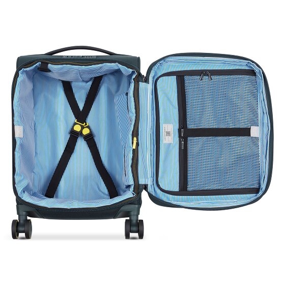 Delsey Paris Montmartre 3 4 roulettes Trolley de cabine 55 cm avec soufflet d'extension