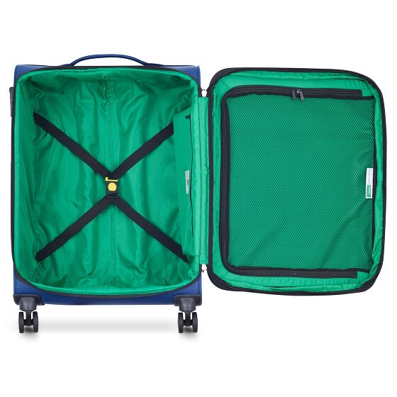 Delsey Paris x United Colors of Benetton Color Bock trolley 4 roues 67 cm avec soufflet extensible