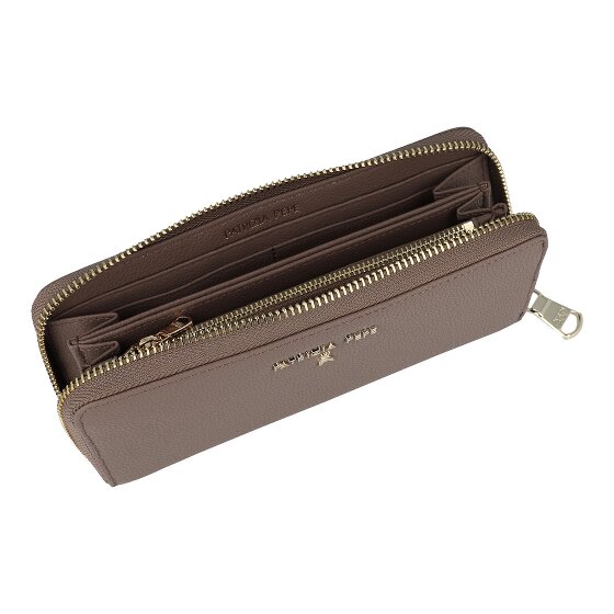 Patrizia Pepe Essentials Porte-monnaie en cuir 19 cm