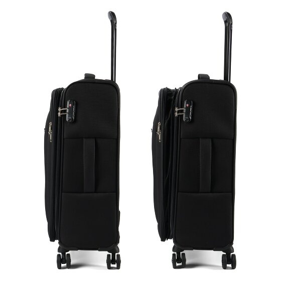 American Tourister Nitestream 4 roues Set de valises 3 pièces avec soufflet d'extension