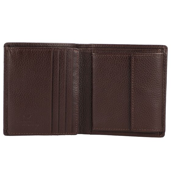 Braun Büffel Prato Porte-monnaie Protection RFID Cuir 9 cm