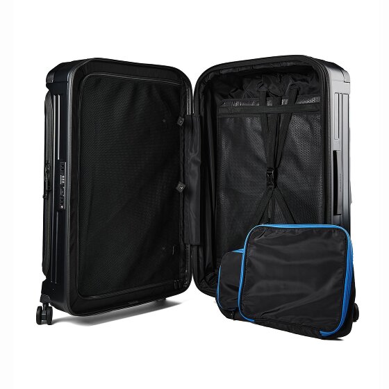 Piquadro PQ-Light 4 roues Valise cabine 78 cm avec soufflet d'extension