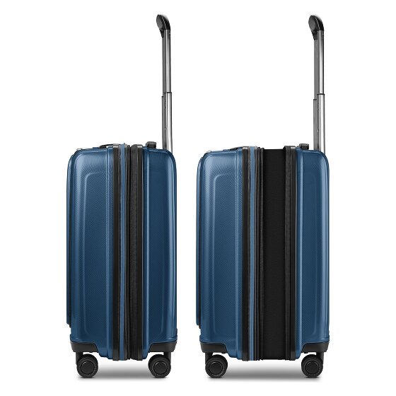Redolz Essentials 14 Set de valises 2 pcs. trolley cabine avec soufflet extensible + beautycase