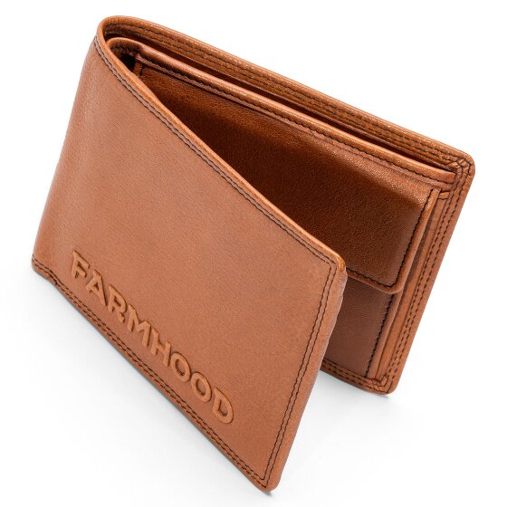 Farmhood Memphis Porte-monnaie Protection RFID Cuir 12.5 cm