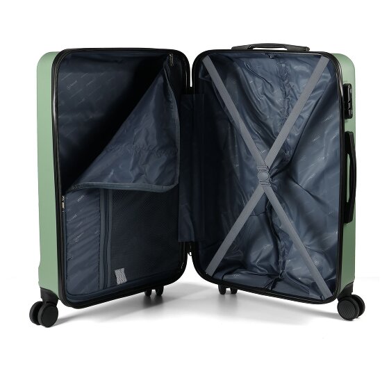 Benzi 5739 4 roulettes Set de valises 2 pièces