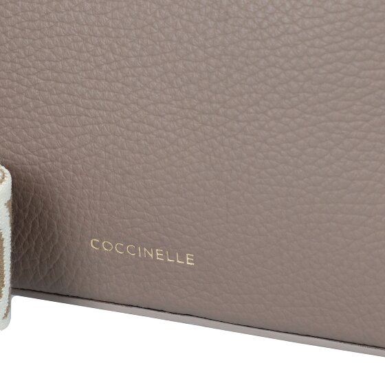 Coccinelle Tebe Sac à bandoulière Cuir véritable 18 cm
