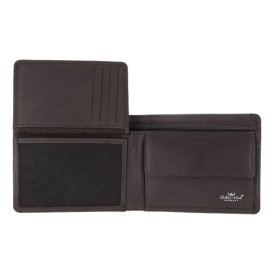 Golden Head Polo Porte-monnaie Protection RFID Cuir véritable 12.5 cm