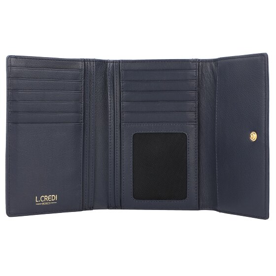 L.Credi Porte-monnaie Evelyn RFID cuir 14,5 cm