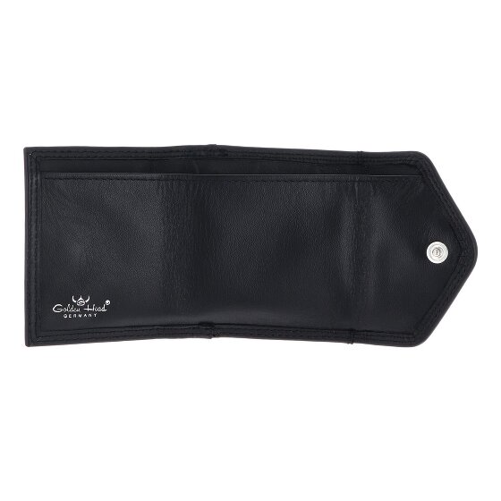 Golden Head Polo Porte-monnaie Cuir véritable 8 cm
