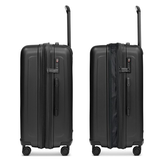 Redolz Essentials 14 4 roulettes Trolley M 65 cm avec soufflet d'extension