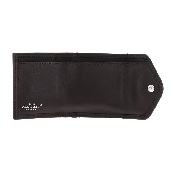 Golden Head Polo Porte-monnaie Cuir véritable 8 cm