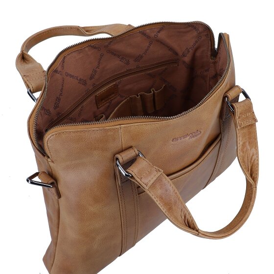 Greenland Nature Light Porte-documents en cuir 38 cm Compartiment pour ordinateur portable