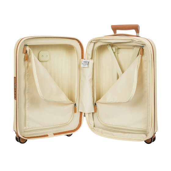 Bric's Taormina 4 roulettes Trolley S 57 cm avec soufflet d'extension