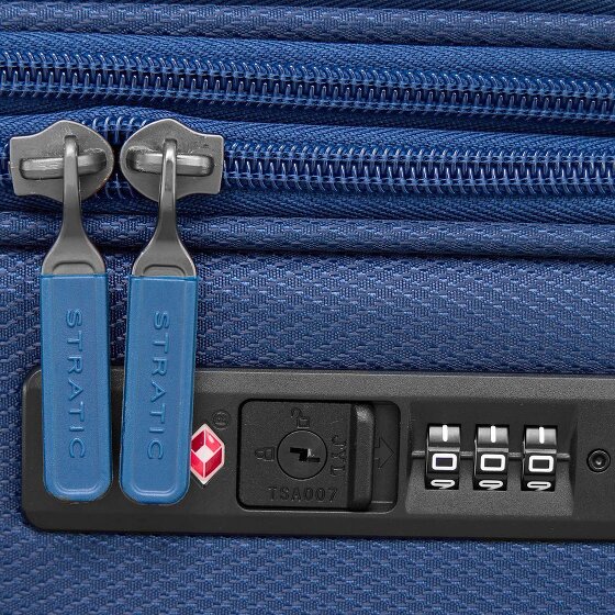 Stratic Lite 4 roues Valise cabine M 65 cm avec soufflet d'extension