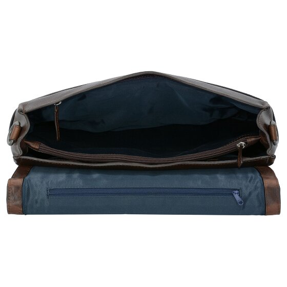 Leonhard Heyden Roma Porte-documents en cuir 39 cm Compartiment pour ordinateur portable