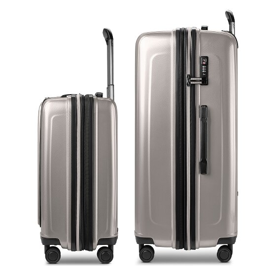 Redolz Essentials 14 Set de valises à 4 roulettes 2 pcs. compartiment pour ordinateur portable avec soufflet d'extension