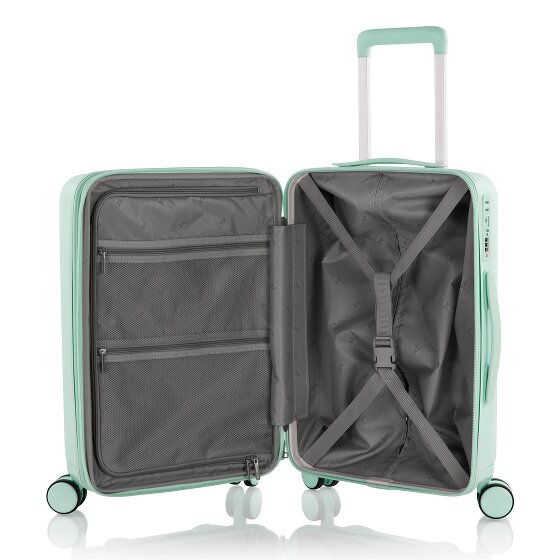 Heys Pastel 4 roulettes Trolley de cabine S 53 cm avec soufflet d'extension