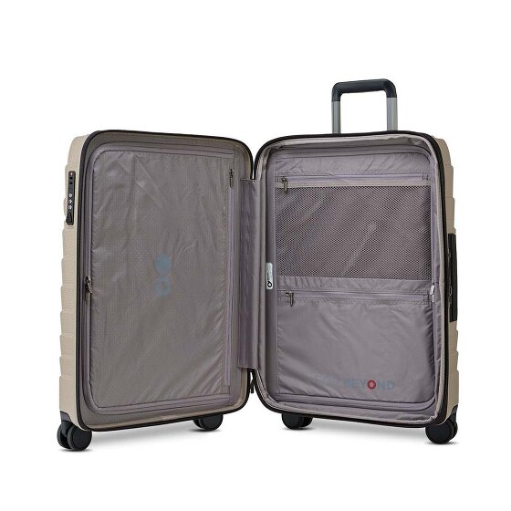 Echolac Exo 4 roulettes Set de valises 3 pièces avec soufflet d'extension