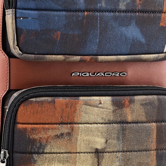Piquadro Oberon Daypack Protection RFID 48 cm Compartiment ordinateur