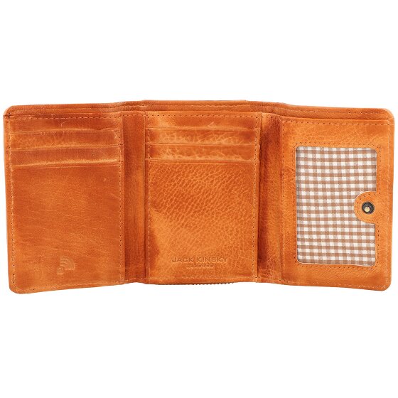 Jack Kinsky Nassau Porte-monnaie RFID cuir 11 cm