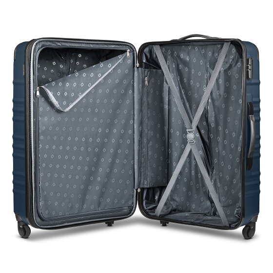 Wenger Amplar Evo 4 roues Valise cabine L 75 cm avec soufflet d'extension