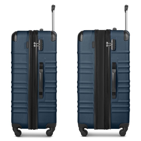 Wenger Amplar Evo 4 roulettes Trolley L 75 cm avec soufflet d'extension