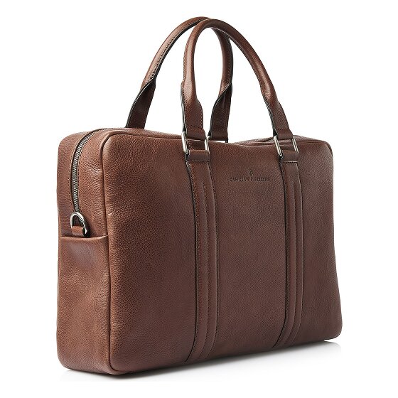 Castelijn & Beerens Attaché-case Protection RFID Cuir véritable 40 cm Compartiment ordinateur