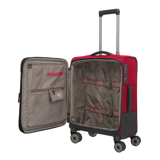 Travelite Crosslite 4 roulettes Trolley de cabine S 55 cm