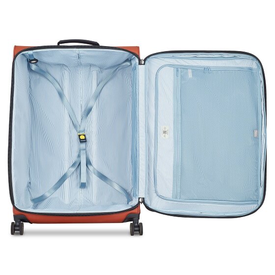 Delsey Paris Turenne Soft 4 roulettes Trolley 83 cm avec soufflet d'extension