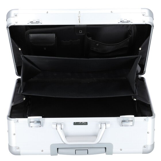 Alumaxx Valise business à 2 roues en Aluminium avec compartiment pour ordinateur portable, 37 cm
