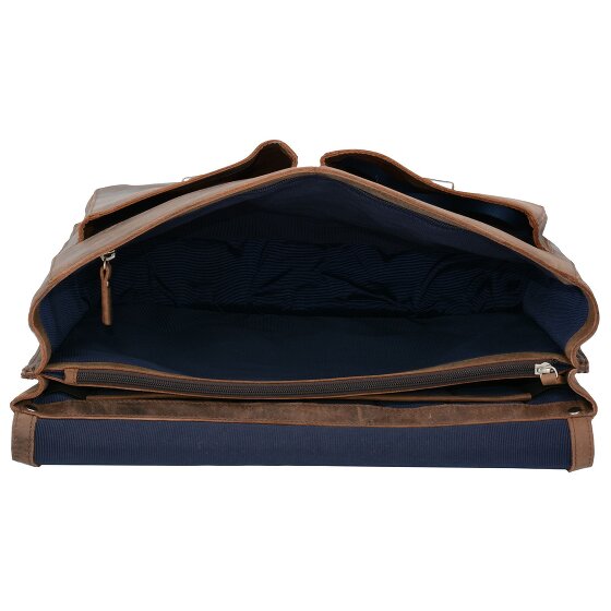 Leonhard Heyden Salisbury Porte-documents en cuir 39 cm Compartiment pour ordinateur portable