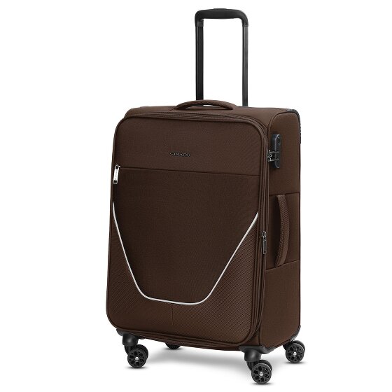 Stratic taska 4 roues trolley M 65 cm avec soufflet d'extension