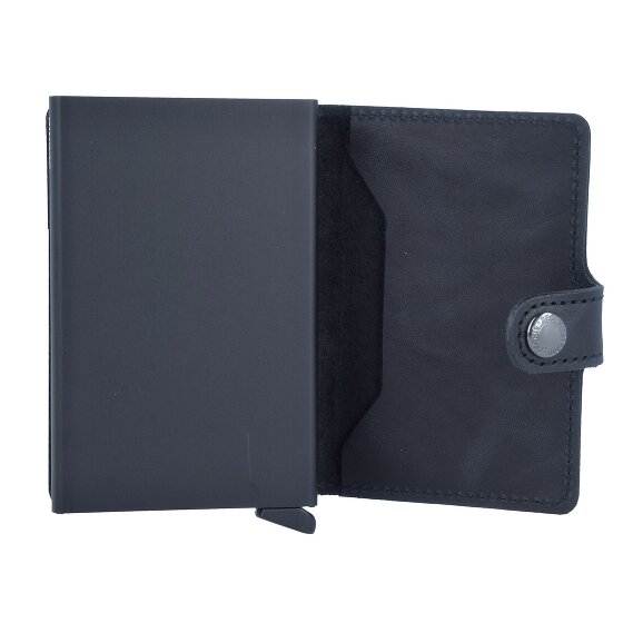 Secrid Miniwallet Vintage Porte-cartes de crédit Porte-monnaie RFID Cuir 6,5 cm