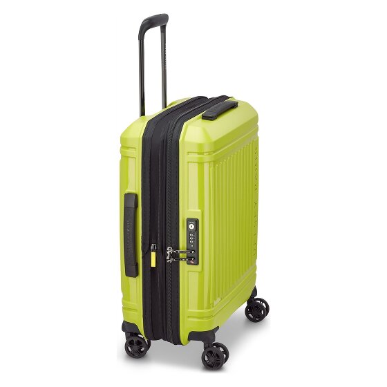 Delsey Paris Lutece Se 4 roues Valise cabine 55 cm '"avec soufflet d''extension"'