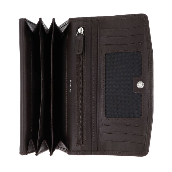 Golden Head Polo Porte-monnaie Protection RFID Cuir véritable 17.5 cm