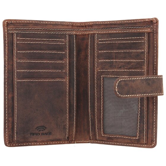 Jack Kinsky Baltimore 818 Porte-monnaie RFID cuir 15 cm