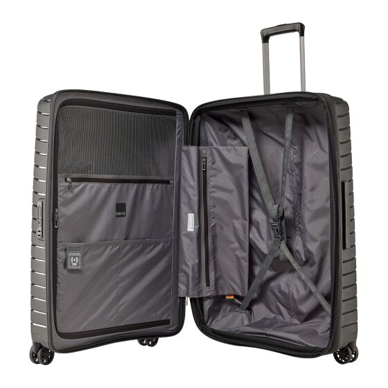 Stratic Novium 4 roulettes Trolley L 77 cm avec soufflet d'extension