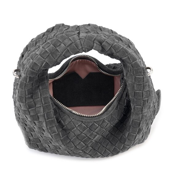 LES VISIONNAIRES Greta Micro weave Sac à main Cuir véritable 20 cm