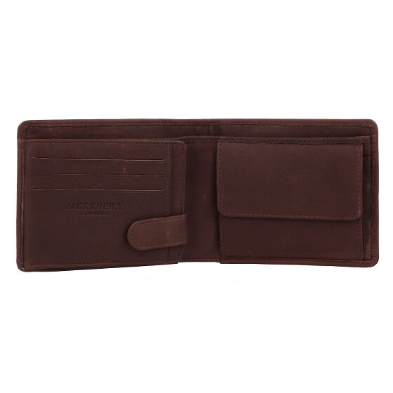 Jack Kinsky Aruba Porte-monnaie Protection RFID Cuir 12 cm