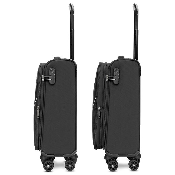 Stratic taska 4-roues trolley cabine S 55 cm avec soufflet d'extension