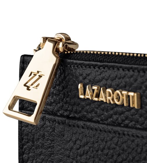 Lazarotti Bologna Leather Porte-clés en cuir 11,5 cm avec poche Air Tag