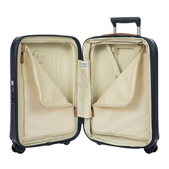 Bric's Taormina 4 roulettes Trolley S 57 cm avec soufflet d'extension