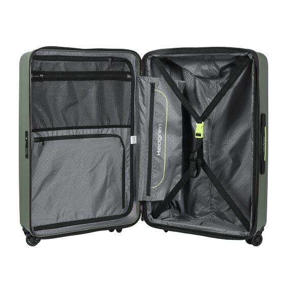 Hedgren Comby Grip L Exp 4 roulettes Trolley 74 cm avec soufflet d'extension