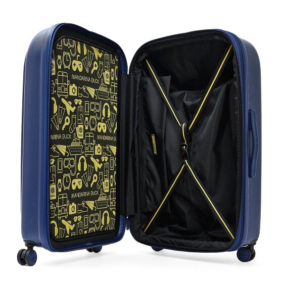 Mandarina Duck Logoduck + 4 roulettes Trolley L 75 cm